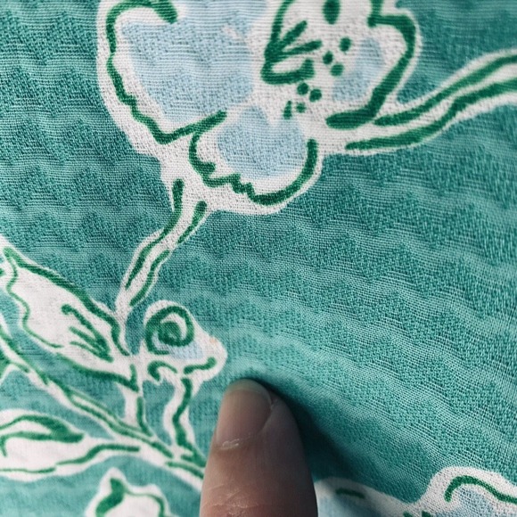 Lilly Pulitzer Green Sleeveless Halter Sundress - Picture 9 of 12